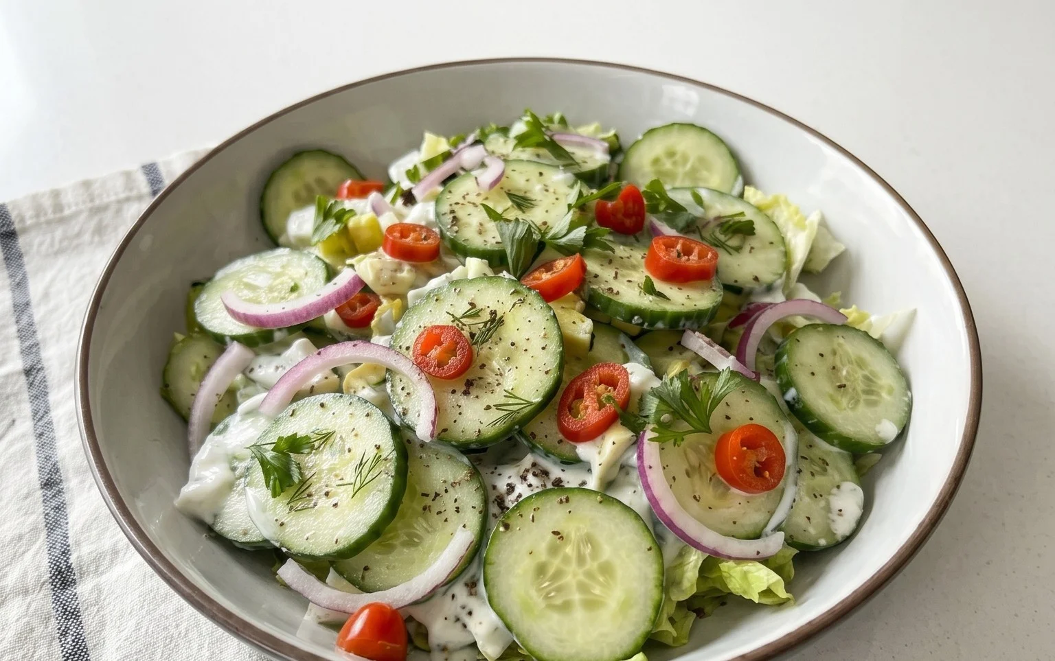 Cucumber Yogurt Salad