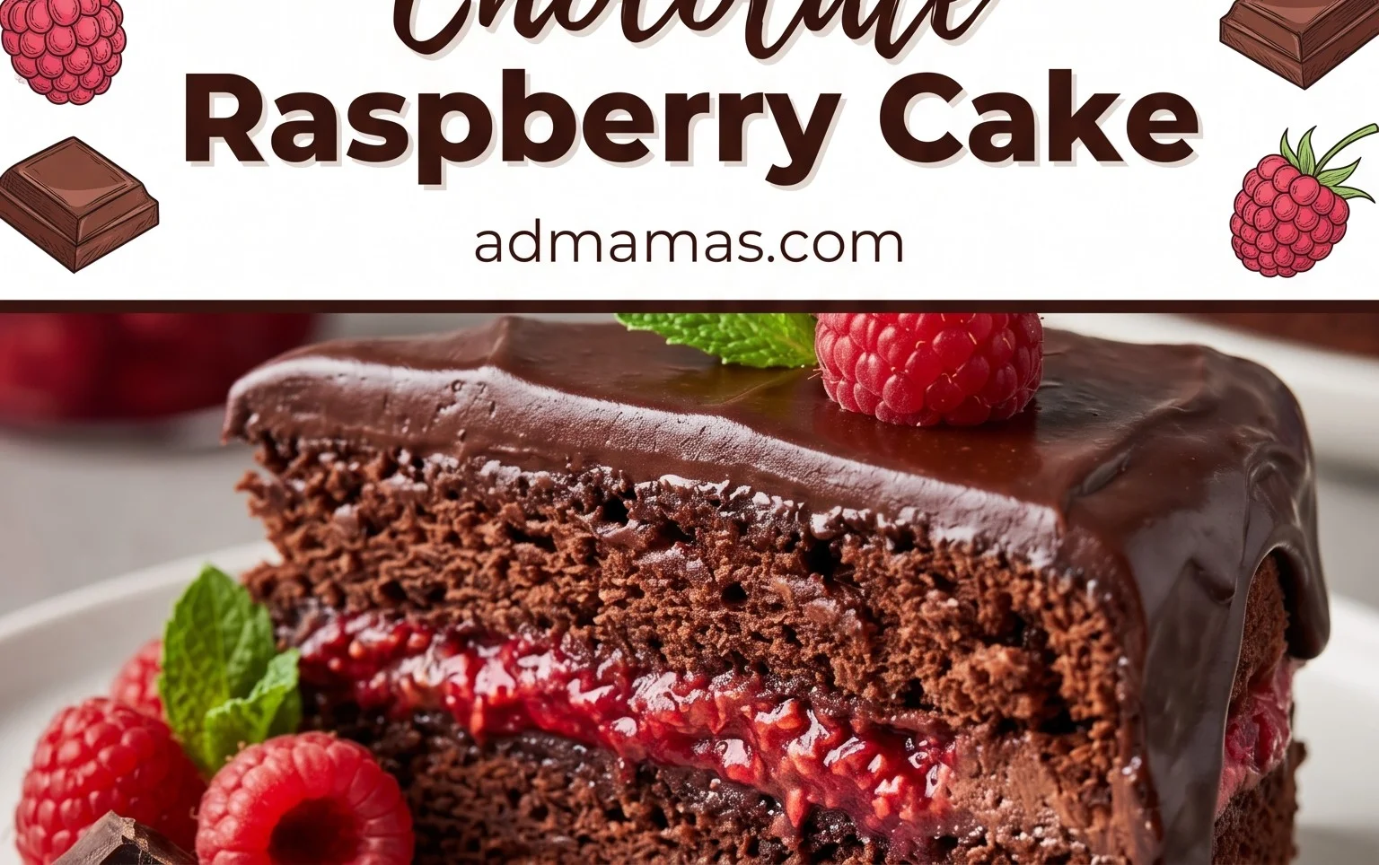 Chocolate Raspberry Cake