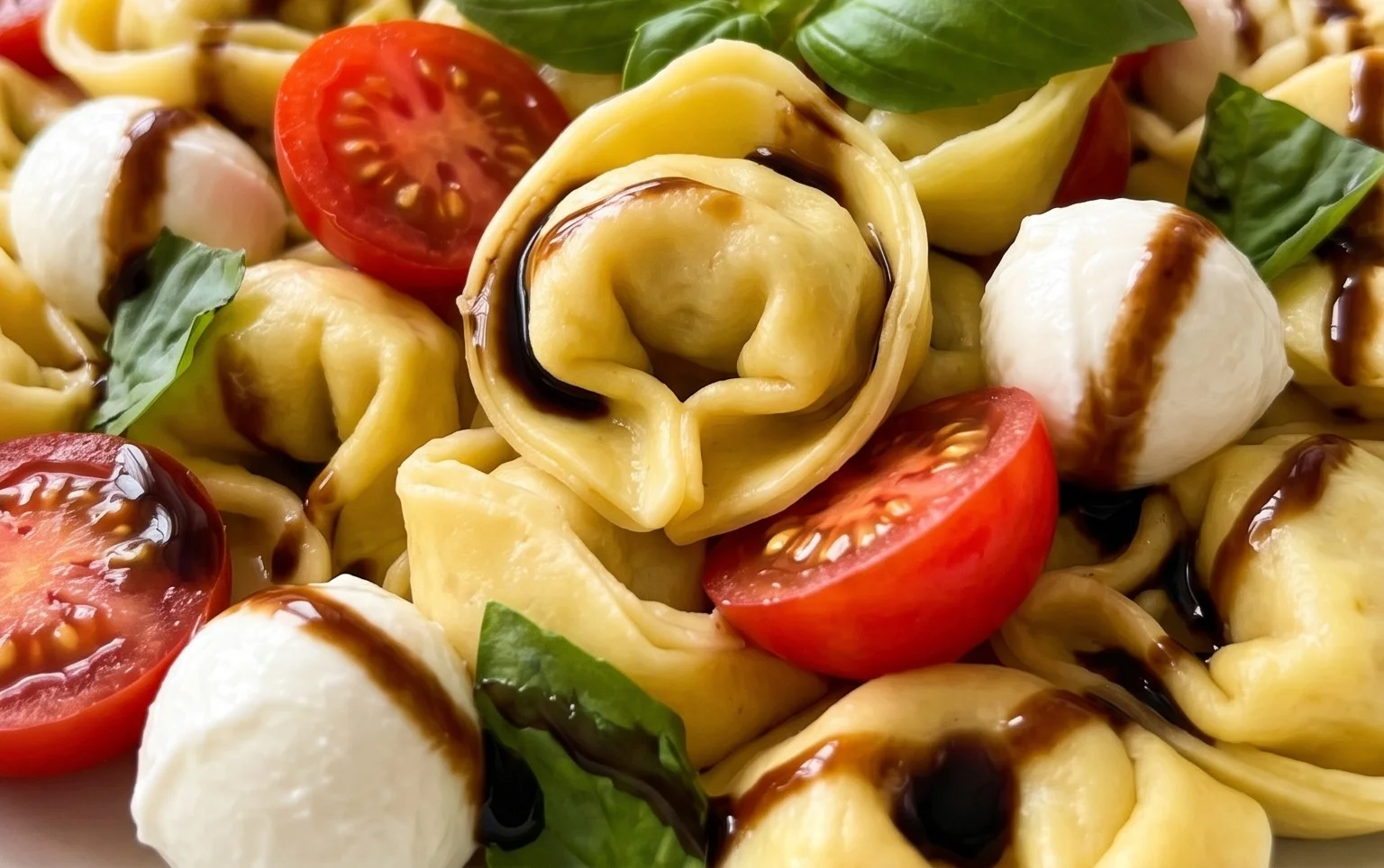 Tortellini Caprese Salad