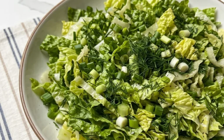 Maroulosalata (Greek Lettuce Salad)