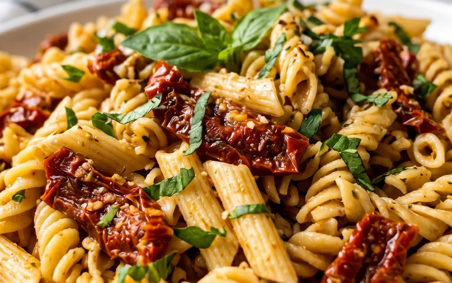 Sun Dried Tomato Pasta Salad