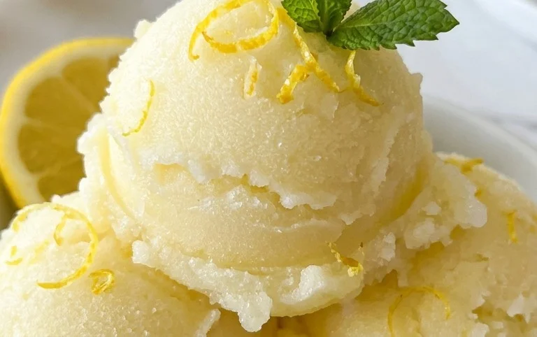Lemon Sorbet