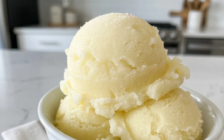 Lemon Sorbet