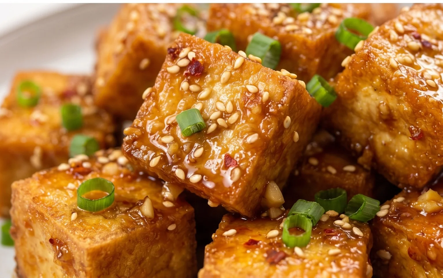 Honey Garlic Tofu