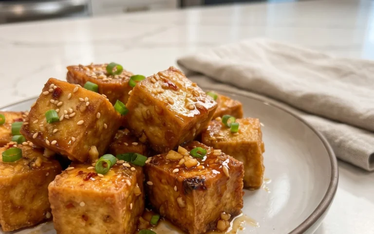 Honey Garlic Tofu