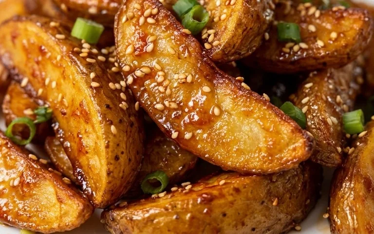 Crispy Honey Chilli Potatoes