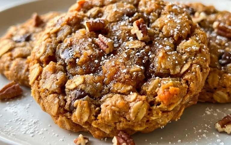 Sweet Potato Oatmeal Cookies