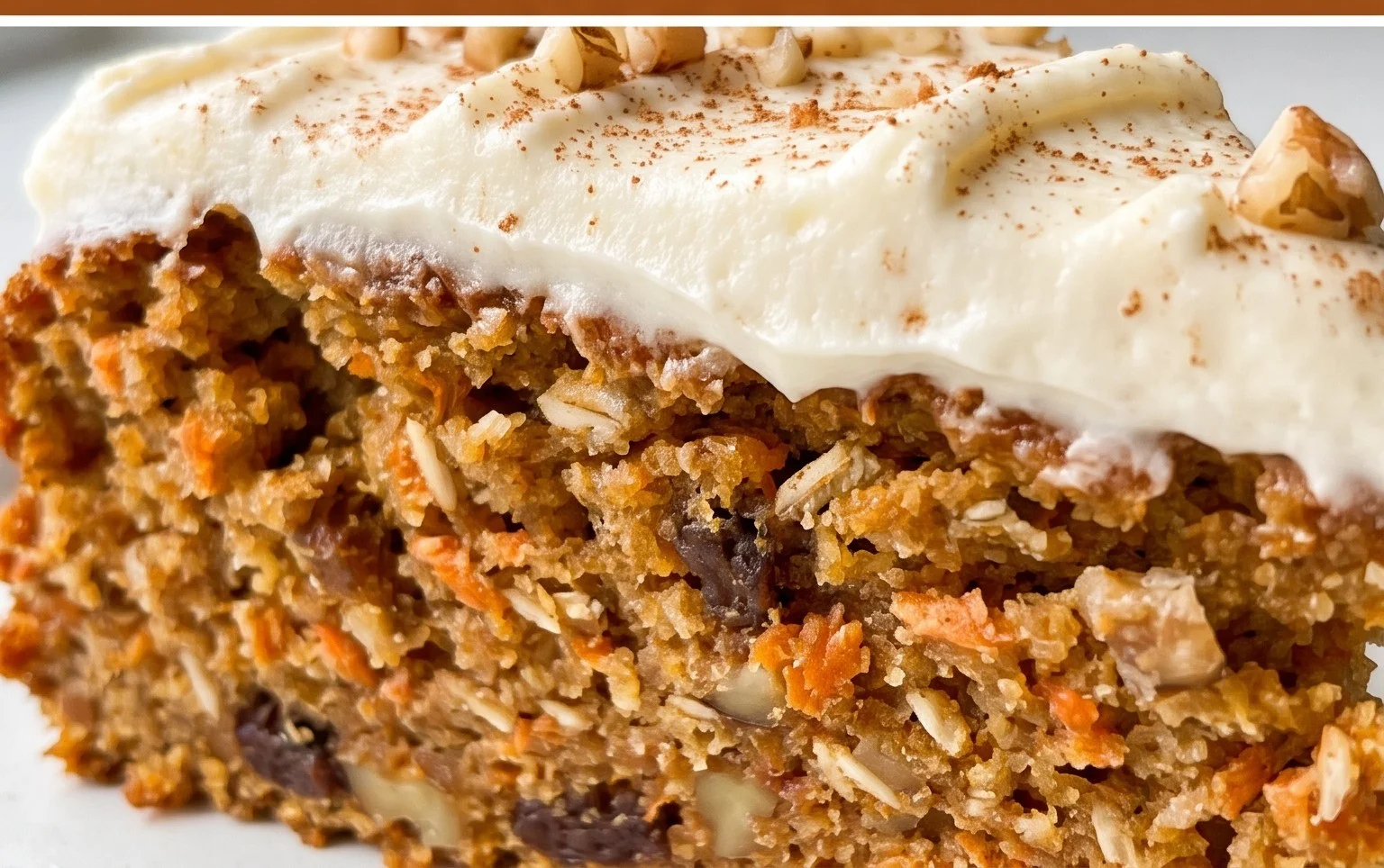 Easy Flourless Oatmeal Carrot Cake Recipe