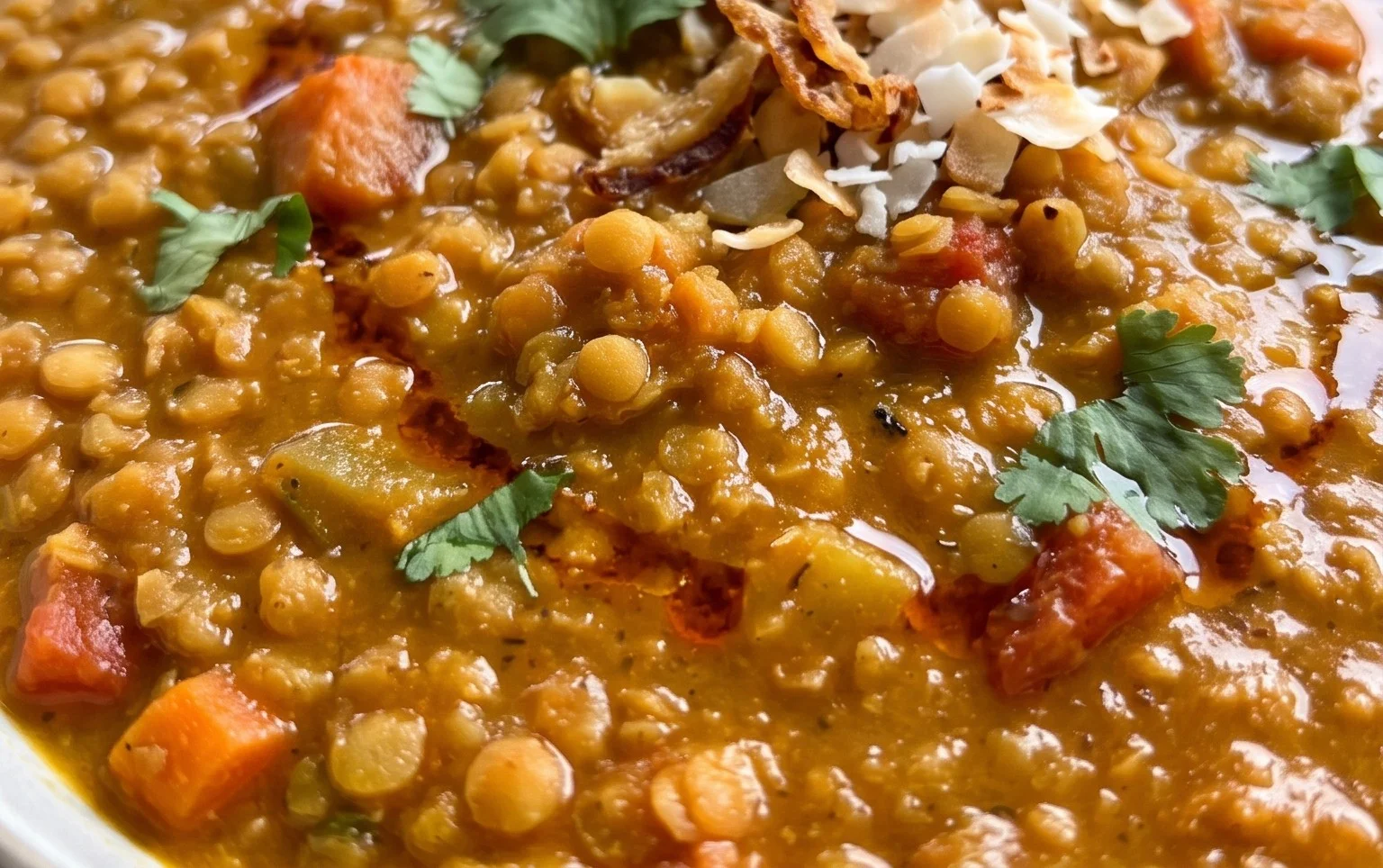 Spicy Red Lentil Curry