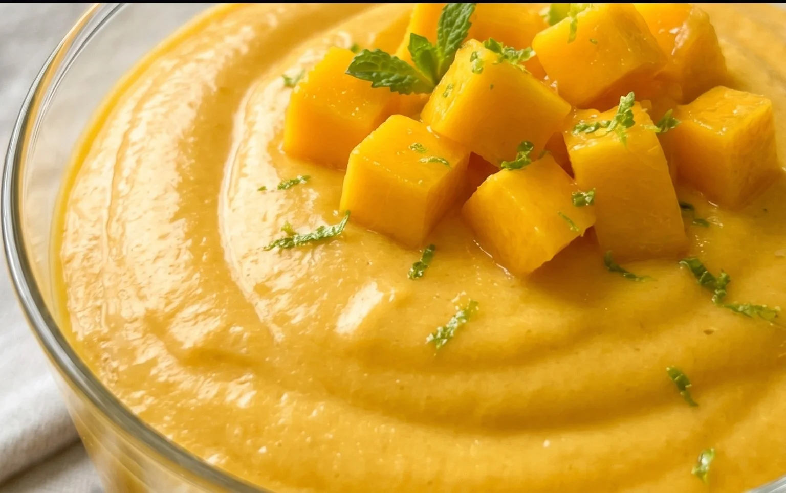 Vegan Mango Mousse