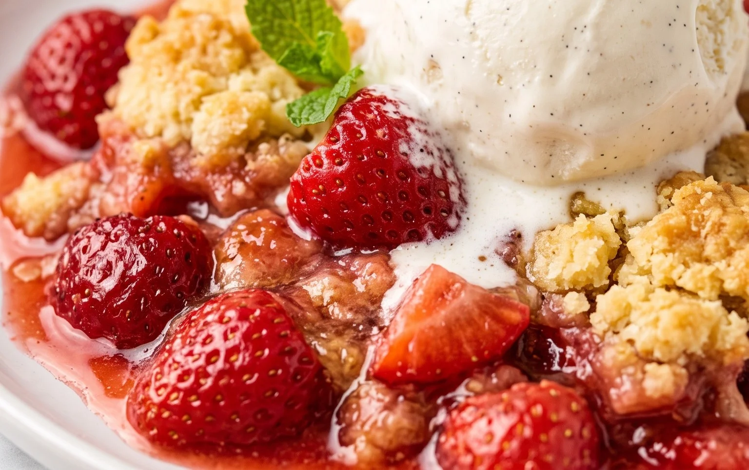 Strawberry Cobbler
