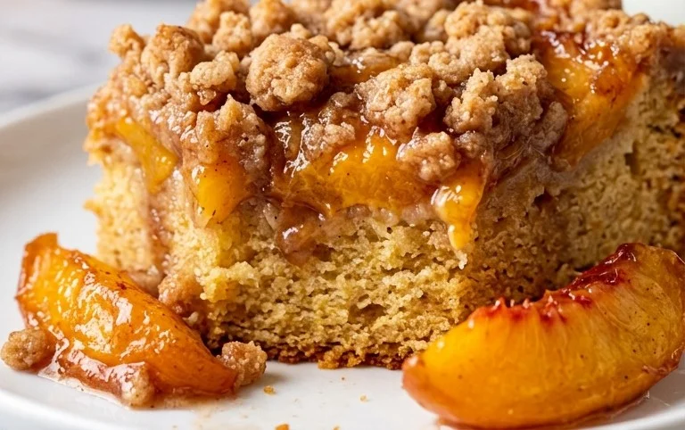 Peach Cobbler Pound Cake