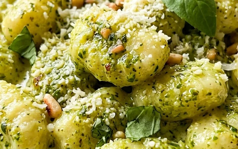 Creamy Pesto Gnocchi