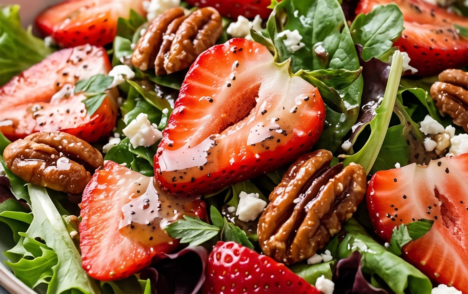Strawberry Crunch Salad