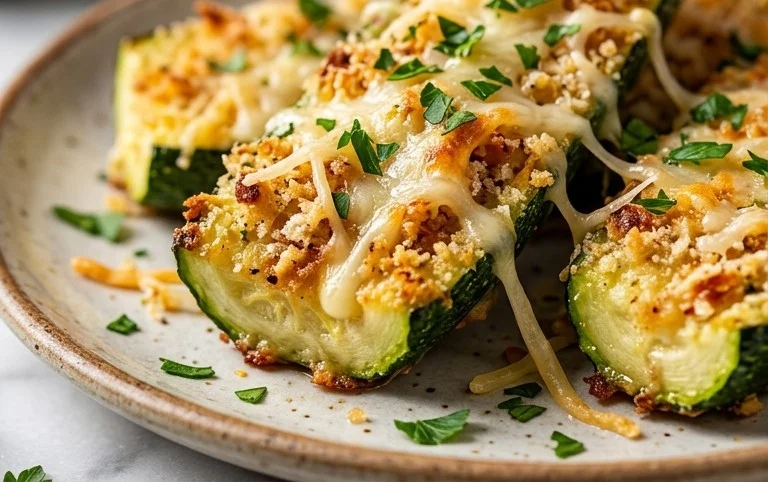 Baked Parmesan Zucchini