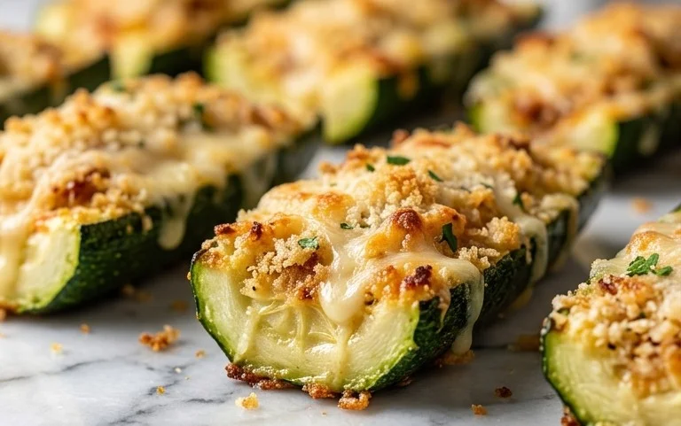 Baked Parmesan Zucchini