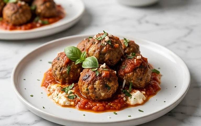 Ricotta Meatballs