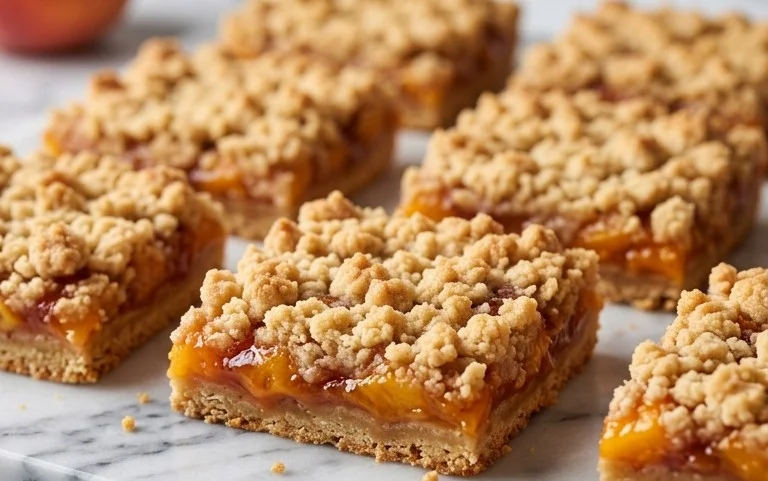 Fresh Peach Crum extractb Bars