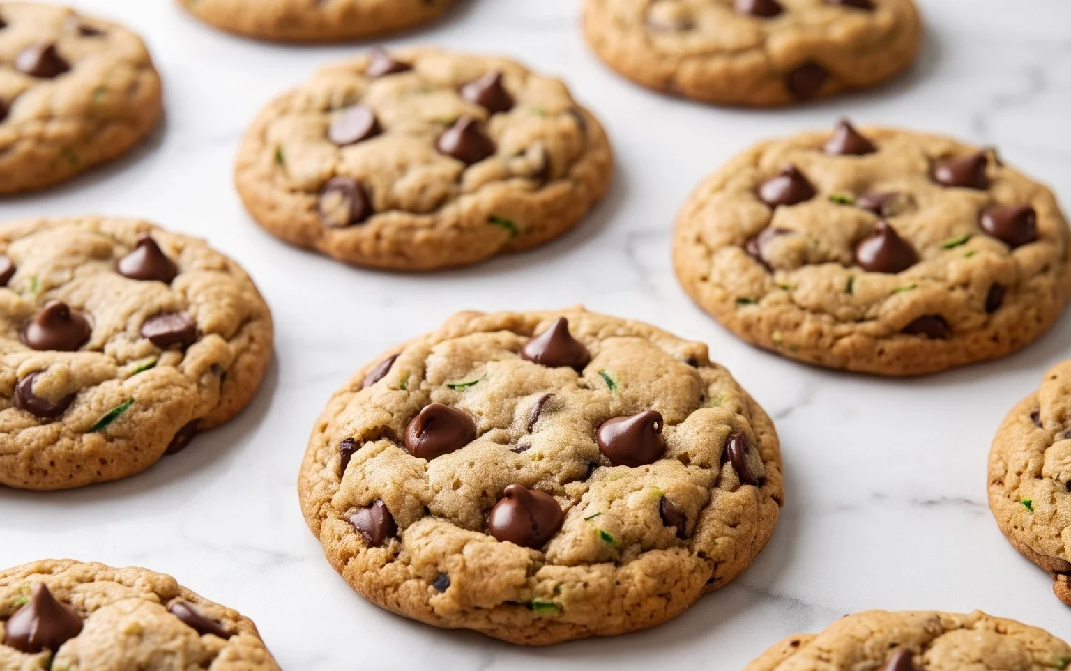 Zucchini Chocolate Chip Cookies