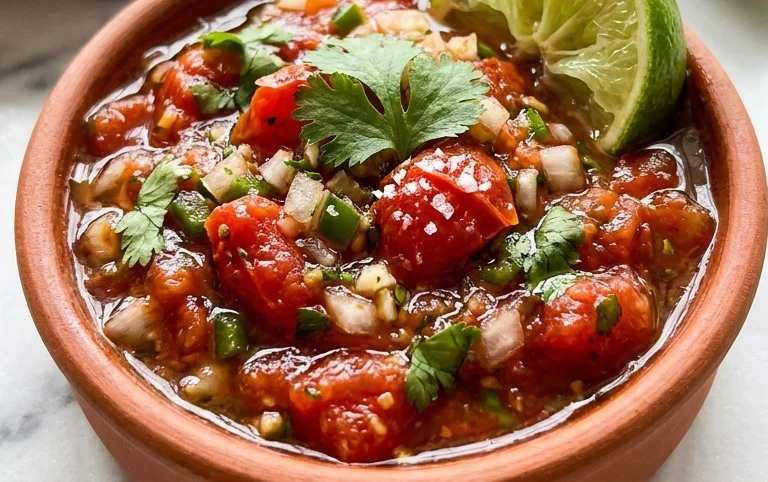Blender Salsa (Restaurant Style Salsa)
