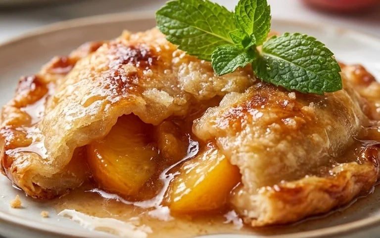 Peach Dumplings