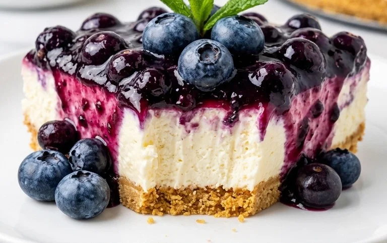 No-Bake Blueberry Yum Yum