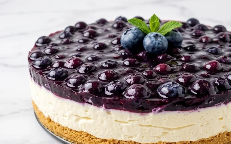 No-Bake Blueberry Yum Yum