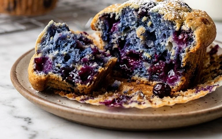 Homemade Blueberry Muffins
