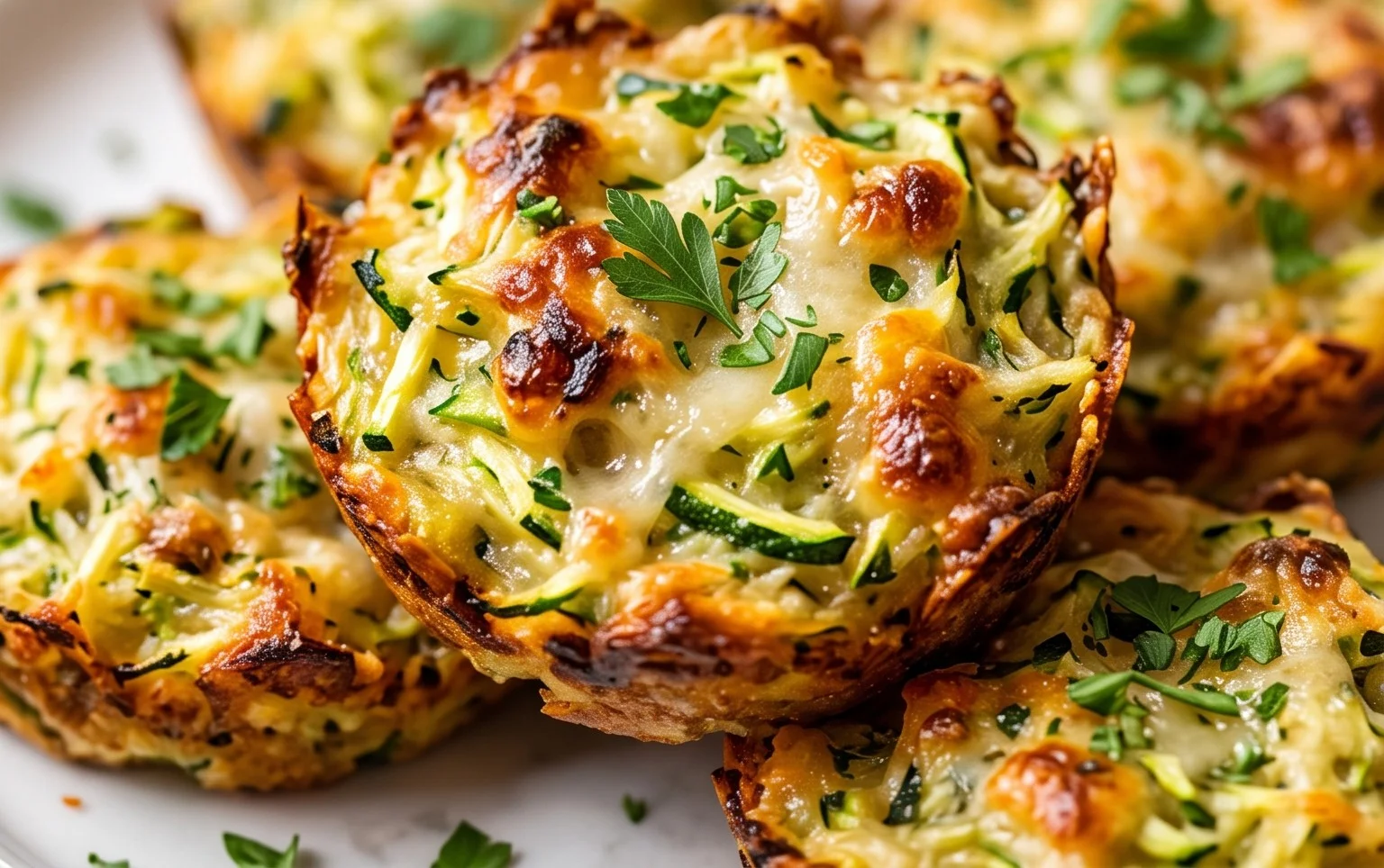 Zucchini Garlic Bites