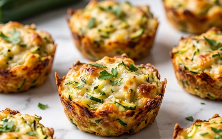 Zucchini Garlic Bites