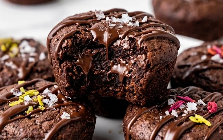 Chocolate Black Bean Brownie Bites