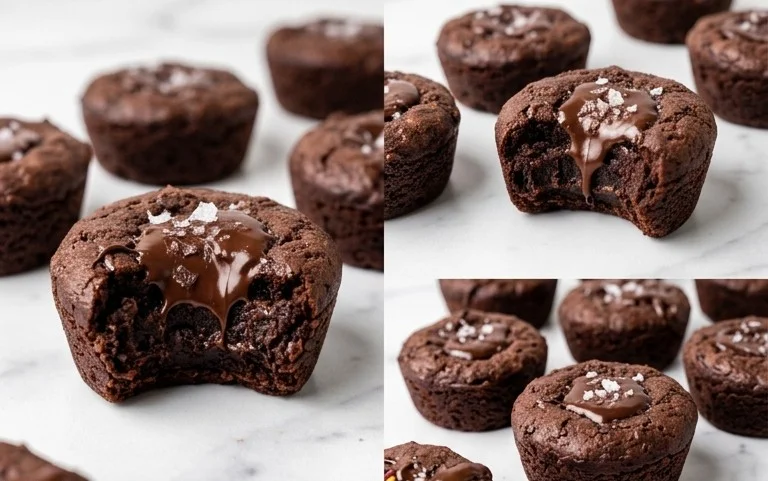 Chocolate Black Bean Brownie Bites
