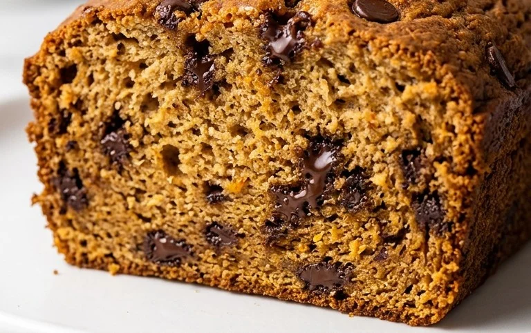 Pumpkin Chip Banana Bread