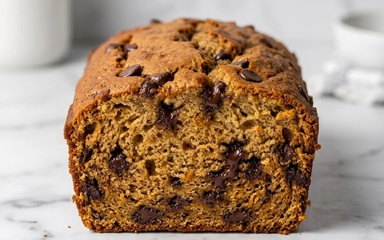 Pumpkin Chip Banana Bread
