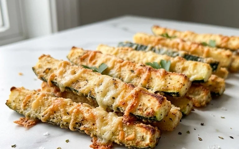 Baked Parmesan Zucchini Fries