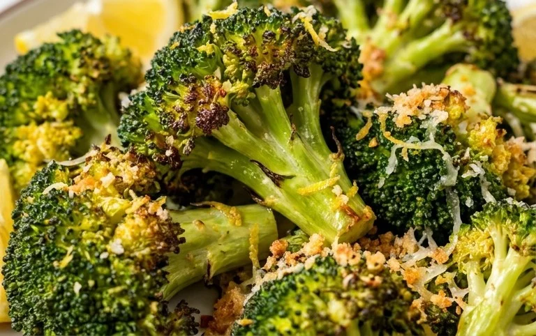 Oven Roasted Broccoli (Baked Broccoli)