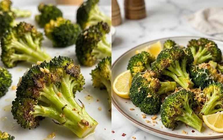 Oven Roasted Broccoli (Baked Broccoli)