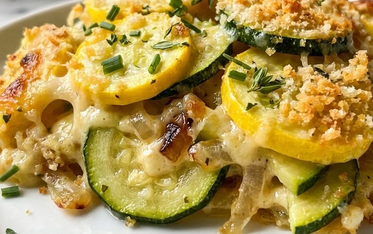 Zucchini and Squash Casserole Recipe