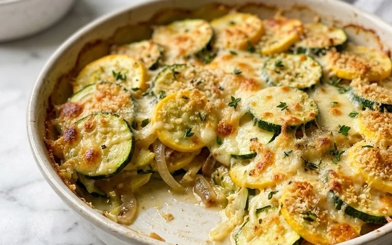 Zucchini and Squash Casserole Recipe