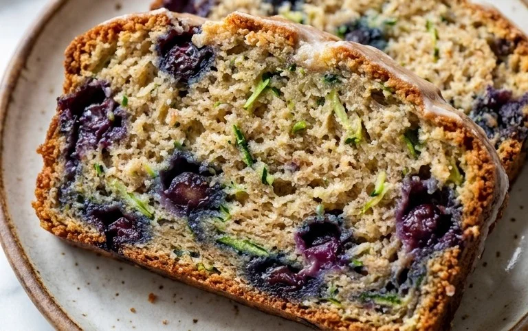 Blueberry Zucchini Bread