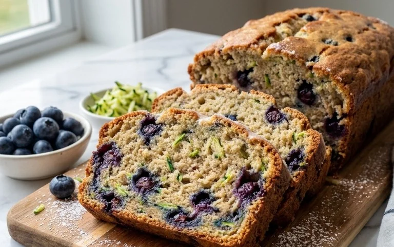 Blueberry Zucchini Bread