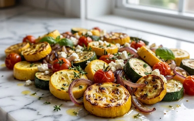 Roasted Summer Squash
