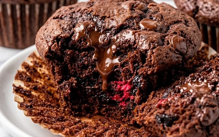 Double Chocolate Muffins