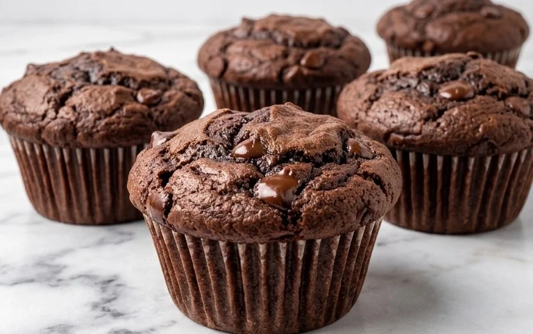 Double Chocolate Muffins