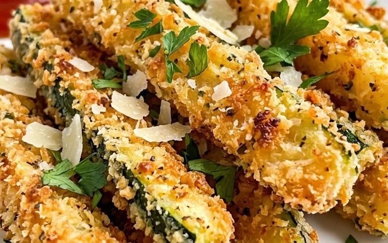 Baked Parmesan Zucchini Fries