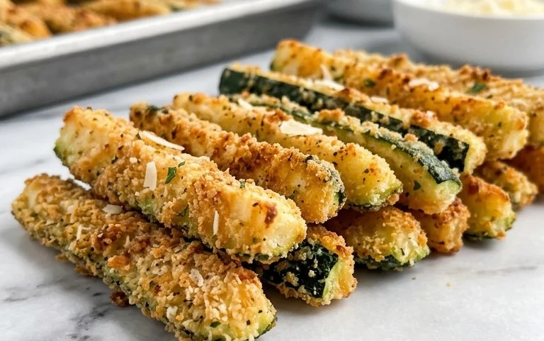 Baked Parmesan Zucchini Fries