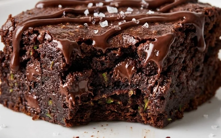 Secretly Healthy Zucchini Brownies
