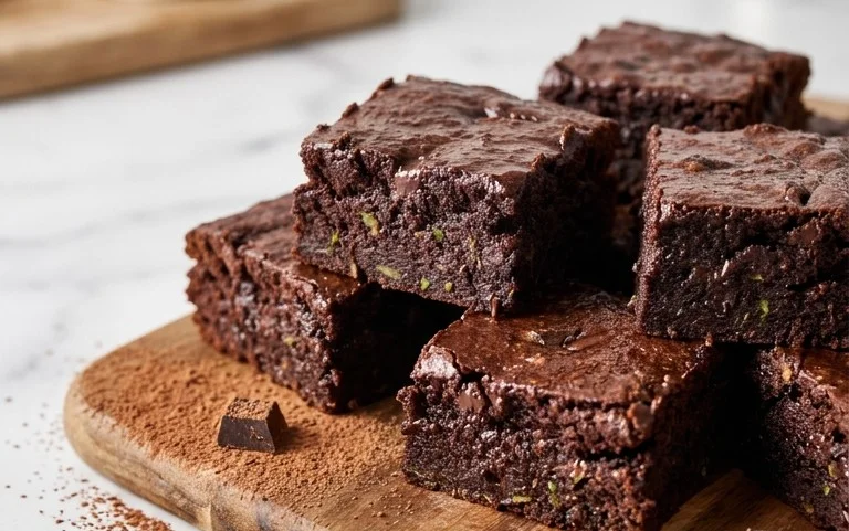 Secretly Healthy Zucchini Brownies