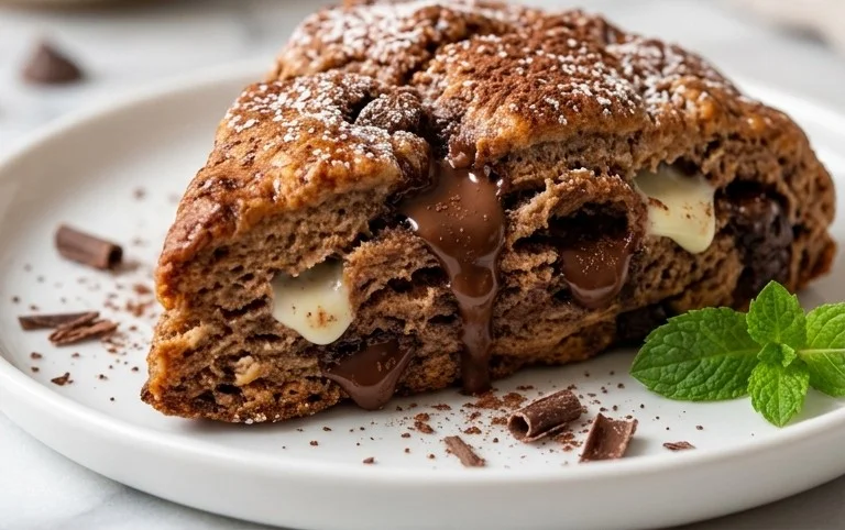 Triple Chocolate Scones