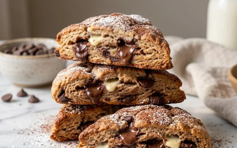 Triple Chocolate Scones